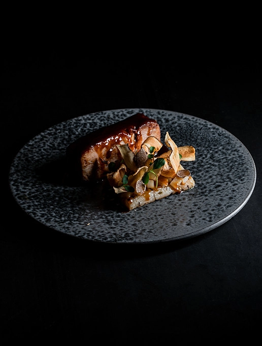 Un plat gastronomique pour célébrer Noël au restaurant Dans le Noir ?