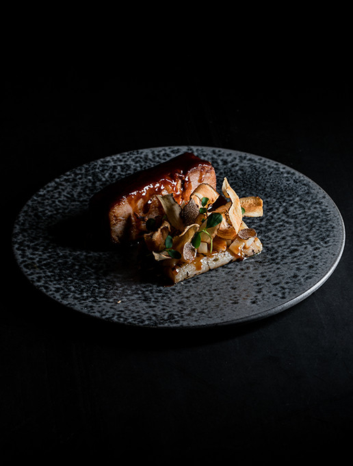 Un plat gastronomique pour célébrer Noël au restaurant Dans le Noir ?