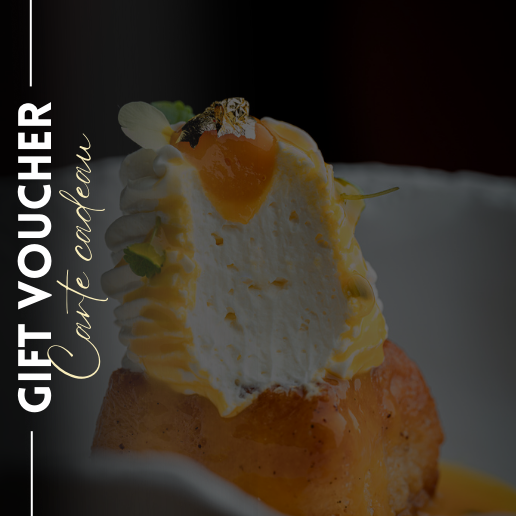E-Carte Cadeau – Menu du Chef – 1 Personne